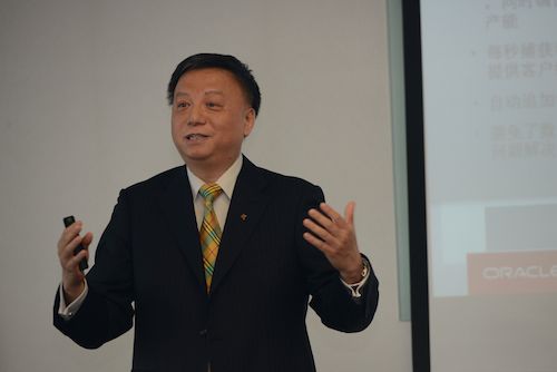 甲骨文公司中国区系统事业部销售咨询部高级总监潘榆奇